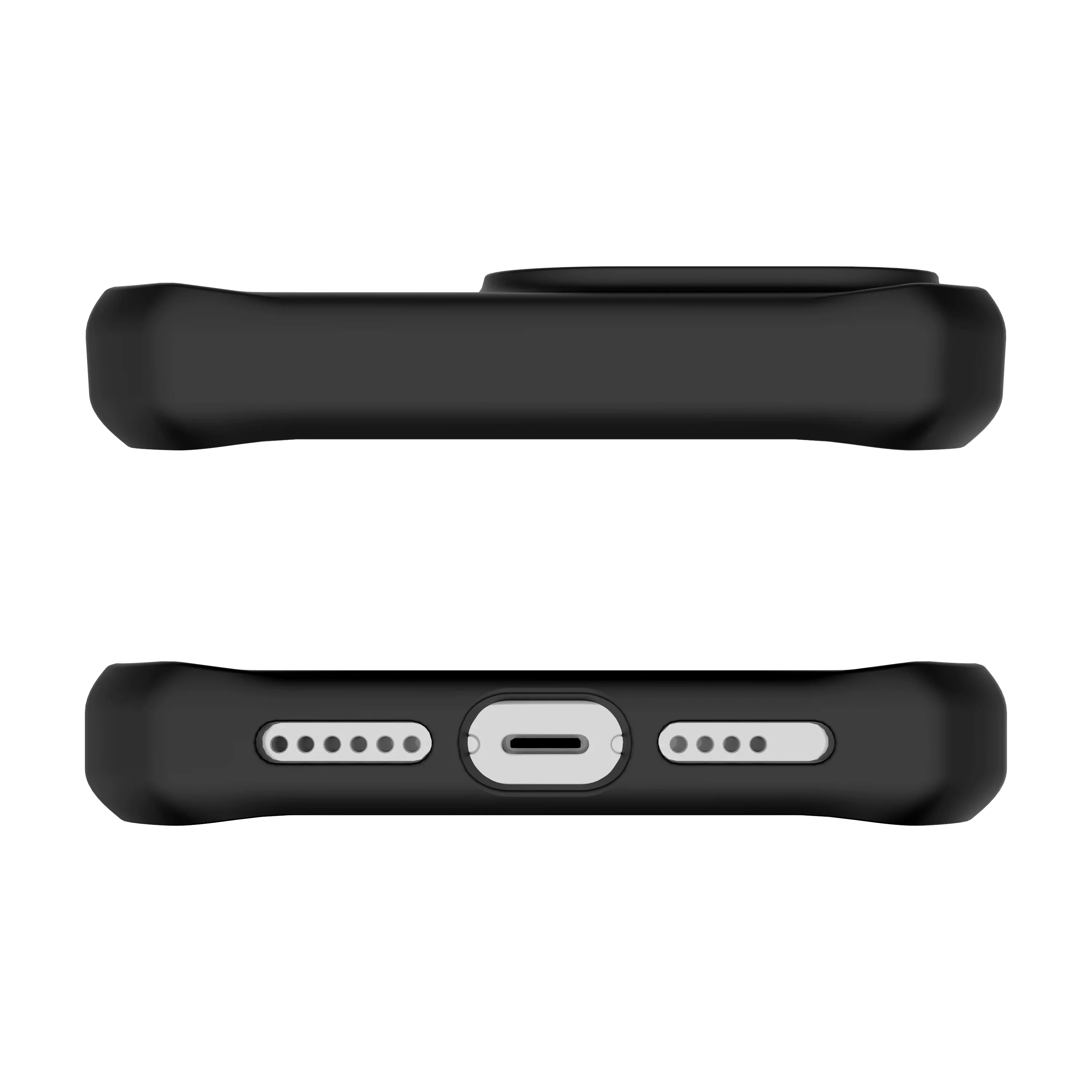 Itskins Hybrid Stand iPhone 15 Pro Max Magsafe Case - Black And Transparent - Tashqila Itskins Hybrid Stand iPhone 15 Pro Max Magsafe Case - Black And Transparent - Tashqila